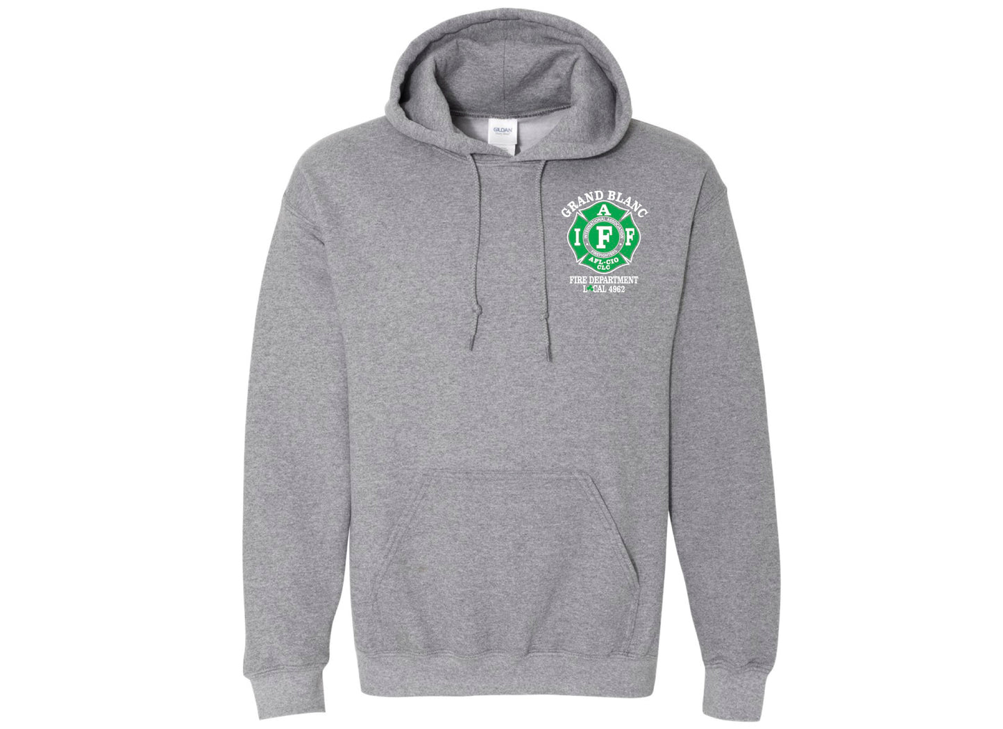 Gildan Unisex Heavy Blend Hooded Sweatshirt - Sport Grey