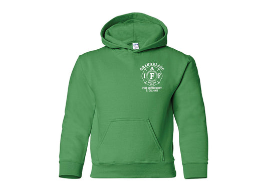 Gildan YOUTH Heavy Blend Hooded Sweatshirt - Irish Green